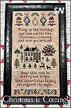 Christmas is Coming Sampler from Scarlett House - click for more