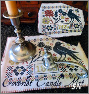 Coverlet Candle Mat from Scarlett House - click for more