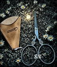Moonflower Scissors by The Scissorists - click for more