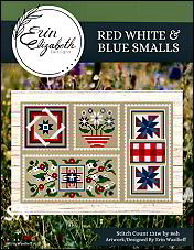 Red White & Blue Smalls from Erin Elizabeth Designs - click to see more