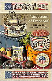 Emblems of Freedom from Silver Creek Samplers - click for more