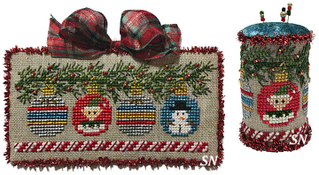 A Round Christmas... Our November 2019 Secret Needle Night Kit - click to see more