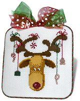 Rudy is Ready for Christmas!, this month's Secret Needle Night - click to see more