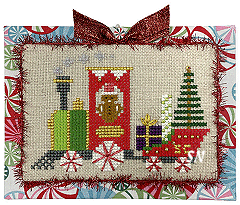 The Gingerbread Express, our July 2025 Secret Needle Night Kit - click to see more