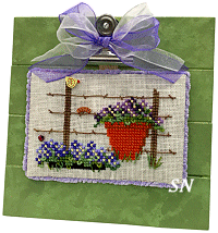 Periwinkles & Violets... Our May, 2019 2019 Secret Needle Night Kit - click to see more