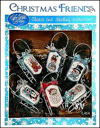 L484 Christmas Friends Sleds from Sue Hillis -- click to see more