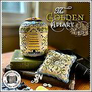 The Golden Apiary from Summer House Stitche Workes - click for more