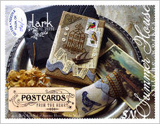 Postcards From The Heart #3 Lark from Summer House Stitche Workes - click to see more