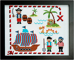 Cute Pirates from Tiny Modernist - click to see more