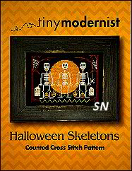 Halloween Skeletons from Tiny Modernist - click to see more Halloween Skeletons from Tiny Modernist - click to see more