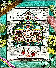 The Summer Cuckoo Clock from Tiny Modernist - click to see more The Summer Cuckoo Clock from Tiny Modernist - click to see more