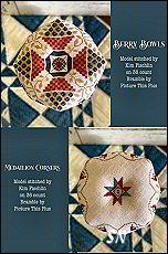 Land That I Love Biscornu Book from Teresa Kogut -- click to see more