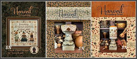 Harvest Friendship Book of 3 Designs from Teresa Kogut -- click to see more