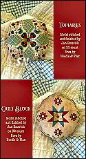 Land That I Love Biscornu Book from Teresa Kogut -- click to see more