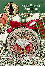 Santa Wreath Ornament from Teresa Kogut -- click to see more