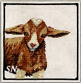 Tilly in cross stitch from Teresa Kogut -- click to see more