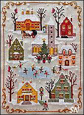 The Day Before Christmas from Twin Peak Primitives - click to see more