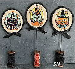Wing and Blinked Eye Gang from Twin Peak Primitives - click to see more