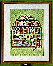 Book Nook with Cats from Una Buena Pieza