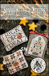 Spooky Stars and Stripes from With Thy Needle -- click to see lots more