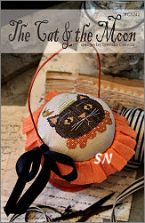 CS242 The Cat & the Moon from With Thy Needle & Thread - click for more