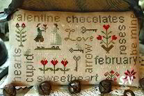 February Word Plays from With Thy Needle & Thread - click for more