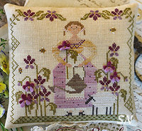 Sweet Violet from With Thy Needle & Thread - click for more