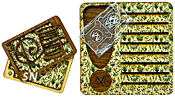 Green Floral Scissor and Thread Tray Set, a Silver Needle Exclusive - click for more